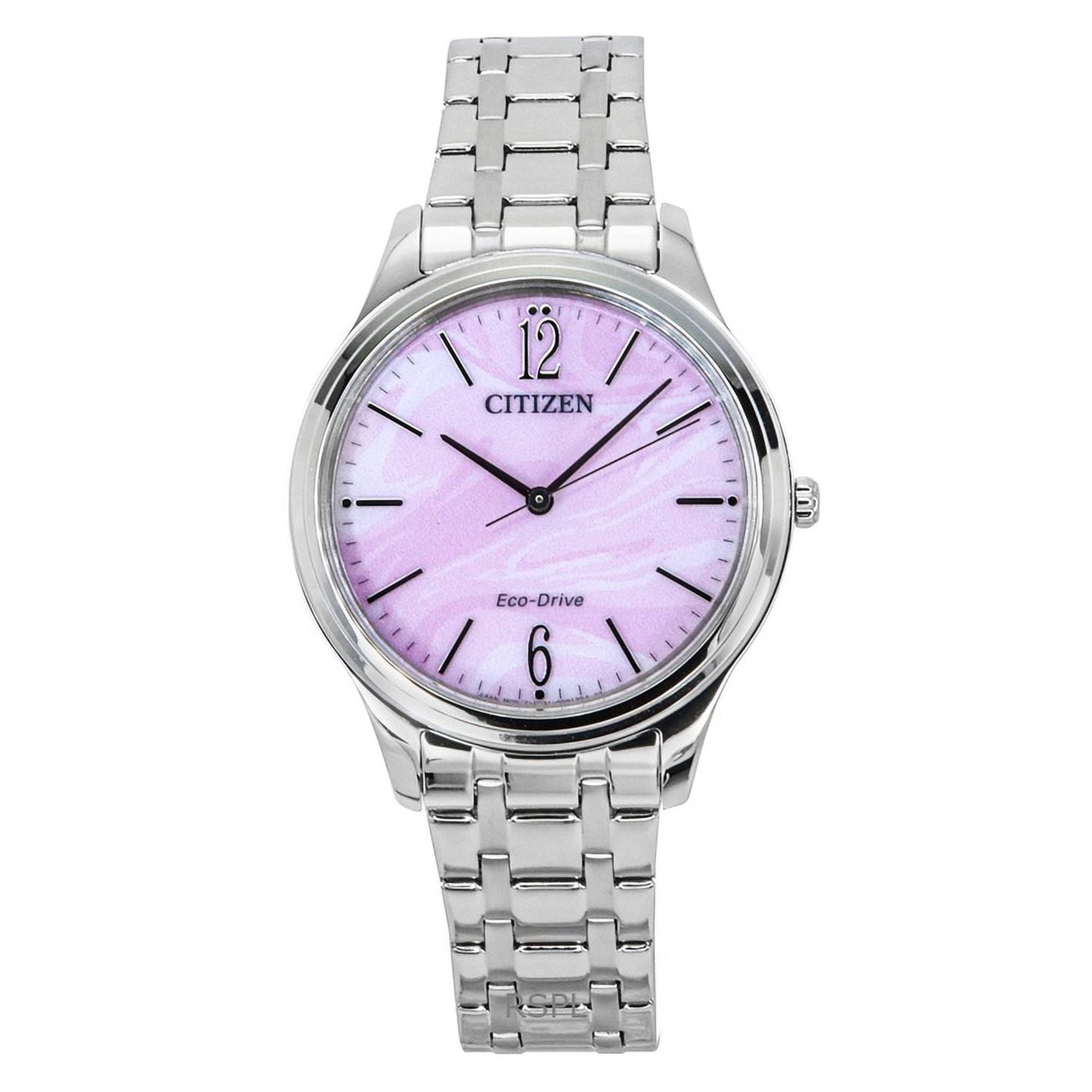 Reloj Digital Citizen Elegance Eco-drive Rosado Mujer