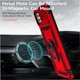 thumbnail image 5 of Funda Resistente Anillo Soporte Samsung Galaxy A22 5G Privacidad Cámara Montaje Magnético Rojo, 5 of 5