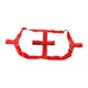 thumbnail image 3 of Correa De Amarre Para Rueda Trasera De Motocicleta Arnés De Transporte De Neumáticos De Poliéster Resistente Rojo, 3 of 5