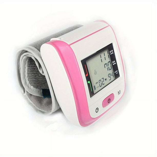 Accurately Monitor Your Blood Pressure & Heart Rate with Automatic Digital Wrist Monitor