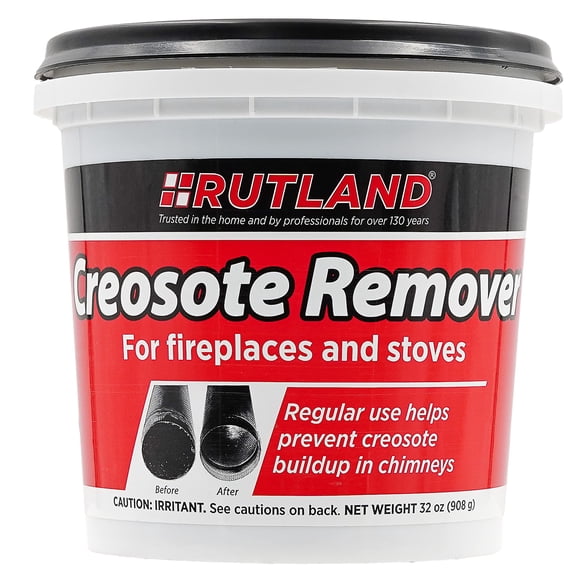 Eliminador de creosota Rutland Products, tarro de 1 kg para chimenea