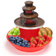 thumbnail image 2 of Cascada Fondue Chocolate 3 Niveles Bandeja Rojo, 2 of 3