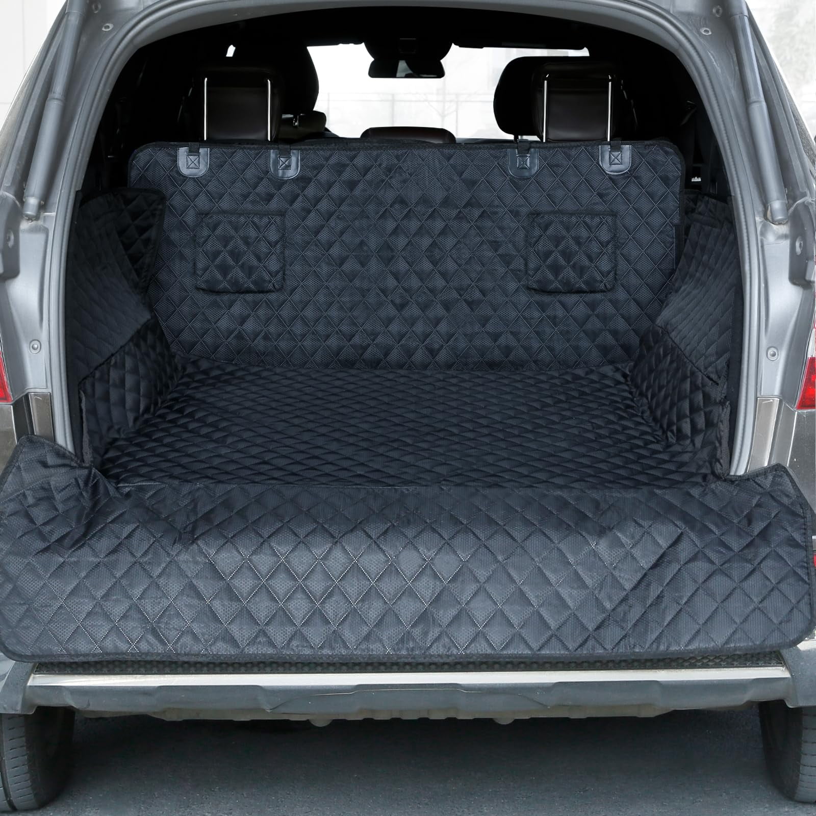 Funda De Carga Suv Peticon Impermeable Para Perros, Ajuste Universal