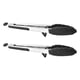 thumbnail image 3 of 2x Pinzas De Cocina Multifuncionales Resistentes Al Calor Para Interior Barbacoa Cocina Negra, 3 of 3