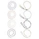 thumbnail image 2 of 8PCS Con Cuentas Con Cuentas Cadenas De Cadenas Gafas Retenedor Mascarilla Cadena Combo 1, 2 of 5