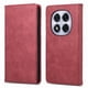 thumbnail image 3 of Funda tipo cartera con bloqueo RFID para Xiaomi Redmi Note 15 5G Con tapa abatible, portatarjetas, cierre magnético, TPU y soporte Rojo, 3 of 6