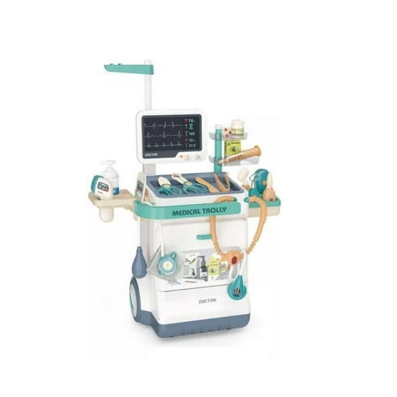 Set De Juego Consultorio Medico Electrocardiograma 26 Pzas