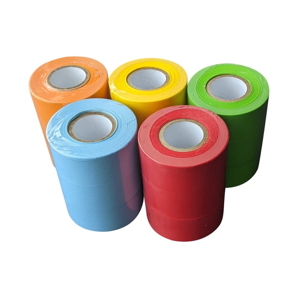 Cinta de Etiquetado Bartovation 2,5 cm x 1270 cm 15 Rollos Surtidos