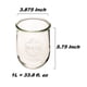 thumbnail image 2 of Jarra WECK Tulip 745 grande transparente de 1 litro con tapa, sello de goma, 2 of 7