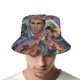 thumbnail image 4 of Archer Sombrero bucket para adultos, gorra de protección solar, sombrero de pescador plegable para viajes al aire libre, pesca y actividades de verano, 4 of 6