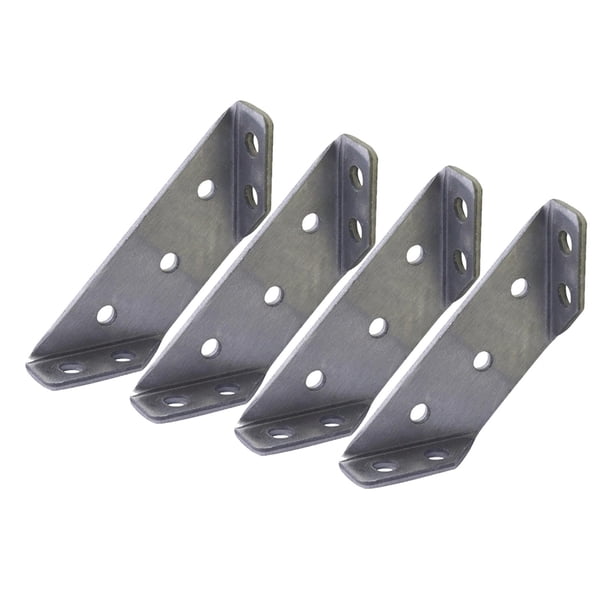 4 Piezas Soportes De Esquina Protector De Juntas Soportes De Ángulo Para Mesa Gabinete De Madera