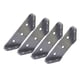 thumbnail image 1 of 4 Piezas Soportes De Esquina Protector De Juntas Soportes De Ángulo Para Mesa Gabinete De Madera, 1 of 5