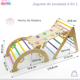 thumbnail image 2 of Escalador Juego Montessori Niños Madera Triangulo Pikler, 2 of 8