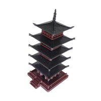Ioensy - Escultura De Pagoda En Miniatura, Decoración Para Pecera, Estatua De Jardín De Mini Pagoda Antigua