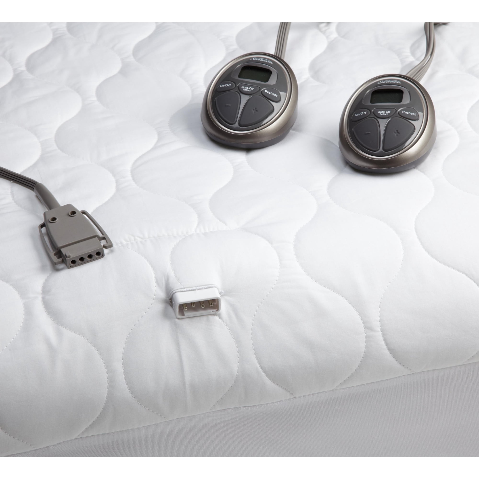 Colchón Eléctrico Impermeable Con Calefacción Sunbeam King