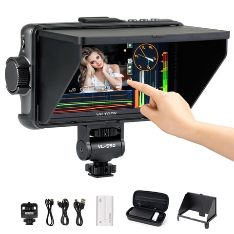 Monitor Viltrox Dc-550 Pro 5.5 Pulgadas 1200 Nits 4K 10 Bits Hdmi