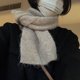 thumbnail image 4 of Bufanda de punto grueso de invierno para hombre y mujer, larga y cálida, para el cuello, de invierno, 4 of 5