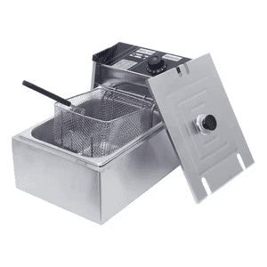 Genérico - Freidora Eléctrica Yonsa Capacidad 6.5L En Acero Inoxidable