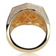 thumbnail image 4 of Anillos Brillantes Punky de Rapero de Lujo a la Moda Hexagonales para Hombre Cool Iced out Hip Hop Zirconia Cúbica Dominantes Anillos para Hombre, 4 of 9