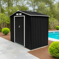 Igpro - Bodega De Jardín Negra 2.44 Mt2 195×125