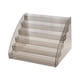 thumbnail image 1 of Caja De Almacenamiento De Cosméticos De Acrílico, Estuche Para Guardar Lápices Labiales, Botellas, Pinceles, Tocador, 6 Capas, Negro Transparente, 1 of 3