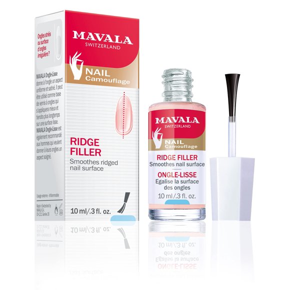 Cubierta Base para Uñas MAVALA Rellenador de Estrías Acabado Mate Satinado 9 mL