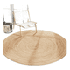 thumbnail image 1 of Alfombra Yute Tejida A Mano 120cm Fibra Natural Boho, 1 of 3