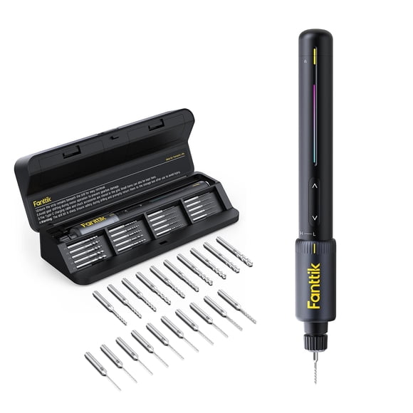Taladro eléctrico Fanttik K2 Nano, 800 mAh, recargable, 20 bits
