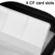 thumbnail image 4 of Estuche para tarjetas de memoria: admite tarjetas SD y CF, 22 ranuras para tarjetas (4 grandes y 18 pequeñas). Soporte con 22 ranuras. Paño de limpieza de microfibra incluido., 4 of 8