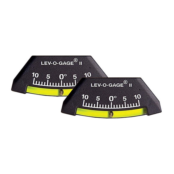 Level Lev-o-Gage II de RV Level Sun Company (paquete de 2) fabricado en EE. UU.