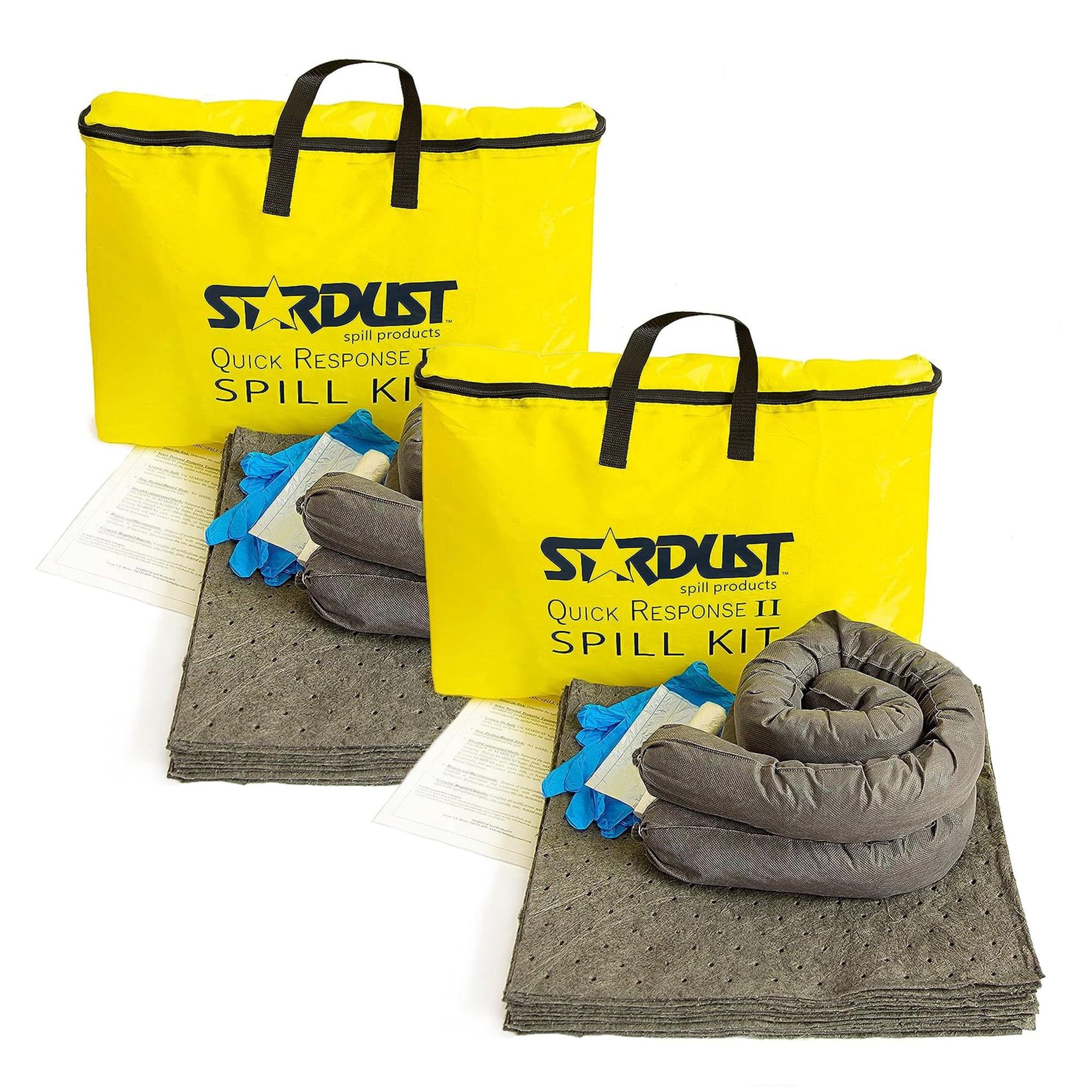 Kit Para Derrames Stardust Spill Products Universal, Paquete De 2
