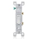 thumbnail image 1 of Switch Leviton, 15 A, 120 V, unipolar, AC, silencioso, paquete de 10 unidades, color blanco, 1 of 4