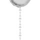 thumbnail image 1 of Cordón de accesorios para globos con estrellas Funny Fashion USA, plateado, 1 of 2
