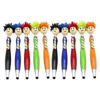 Bothyi - Bolígrafos Retráctiles 3 En 1 Bolígrafos Con Pantalla Táctil Y Cabezal De Fregona