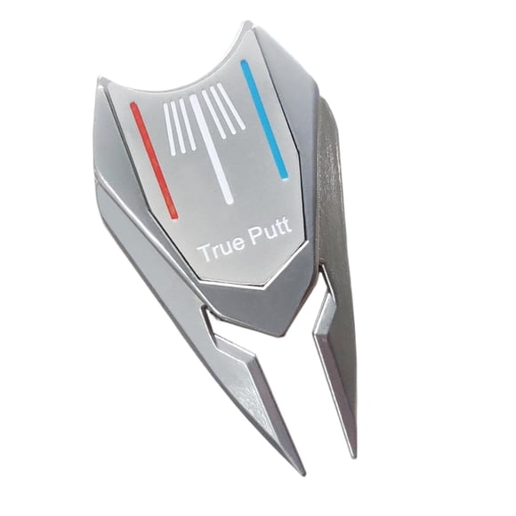 Divot Repair Fork Golf Ball Marker Golf Accesorios Desmontable Golfer Silver