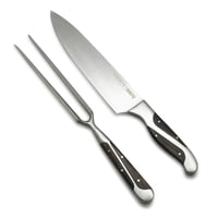 Disparo - Set Parrillero Wayu Black Edition Cuchillo Con Pincho Premium