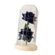 thumbnail image 3 of Flores Cubierta De Vidrio Decoración Iluminar Flores Artificiales Para El Día De La Madre Azul, 3 of 3