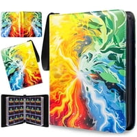 Carpeta Coleccionable Fariche De 9 Bolsillos Para Tarjetas Tcg Con Capacidad Para 900