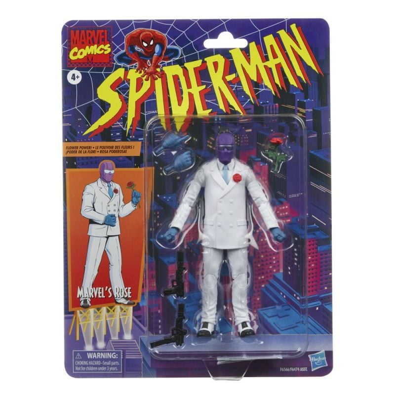 Figura De Acción Spiderman Legends Rose.