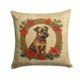 thumbnail image 1 of Cojín Caroline's Treasures Border Terrier Christmas, 1 of 6