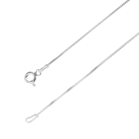 Fershop - Cadena De Plata Veneciana 45 Cm