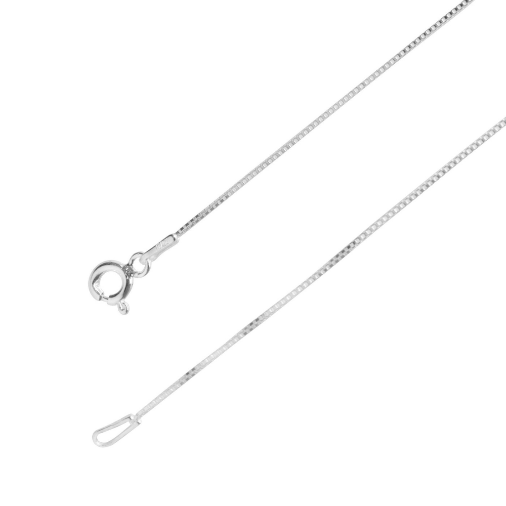 Fershop - Cadena De Plata Veneciana 45 Cm