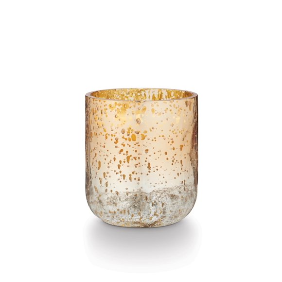 Vela Illume de Cristal Crepitante Blanco Invernal
