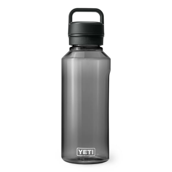 Botella de agua Yeti Yonder de 1,5 l, 1500 ml, color carbón con tapón
