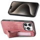thumbnail image 1 of Funda Protectora con Correa para iPhone 16 Pro Resistente a Golpes Rosa, 1 of 6
