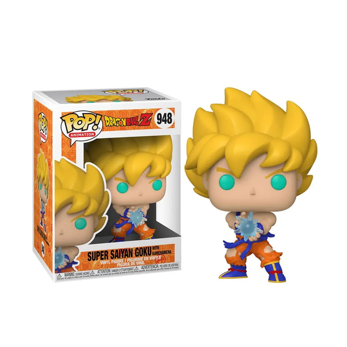Funko - Dragon Ball Z - Super Saiyan Goku With Kamehameha 951