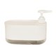 thumbnail image 2 of Dispensador De Jabón De Cocina Portátil Con Soporte Para Esponja Para Encimera, Color Blanco, 2 of 3