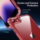 thumbnail image 4 of Funda de teléfono ESR Air Armor Clear Red para iPhone SE (2022), 4 of 9