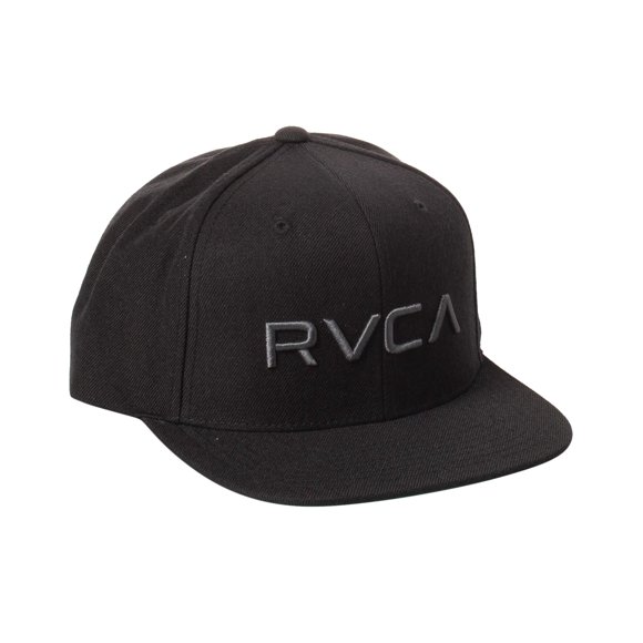 Gorra RVCA Ajustable con Cierre de Presión Negra/Carbón Talla Única