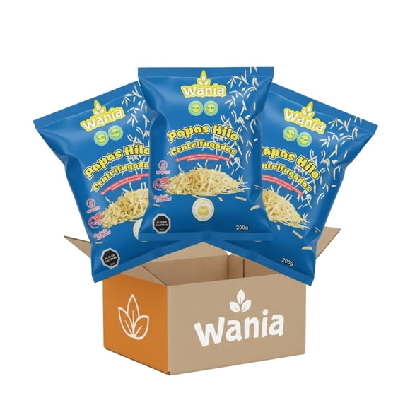 Pack Papas Hilo 200g 12 UN